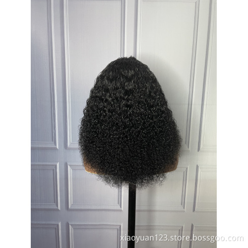 Mauqueen  Vendor Wholesale Brazilian Natural Curly 100% Virgin Cuticle Aligned Lace Front Human Hair Wigs  For Black  Women